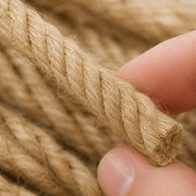 Close-up detail of the natural sisal replacement rope — 20 m / 6 mm