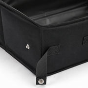 Portable Folding Travel Litter Box — Black 40 × 30 × 15 cm components and second product view